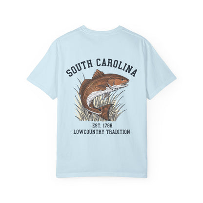 South Carolina Redfish T-Shirt  Lowcountry Tradition Back