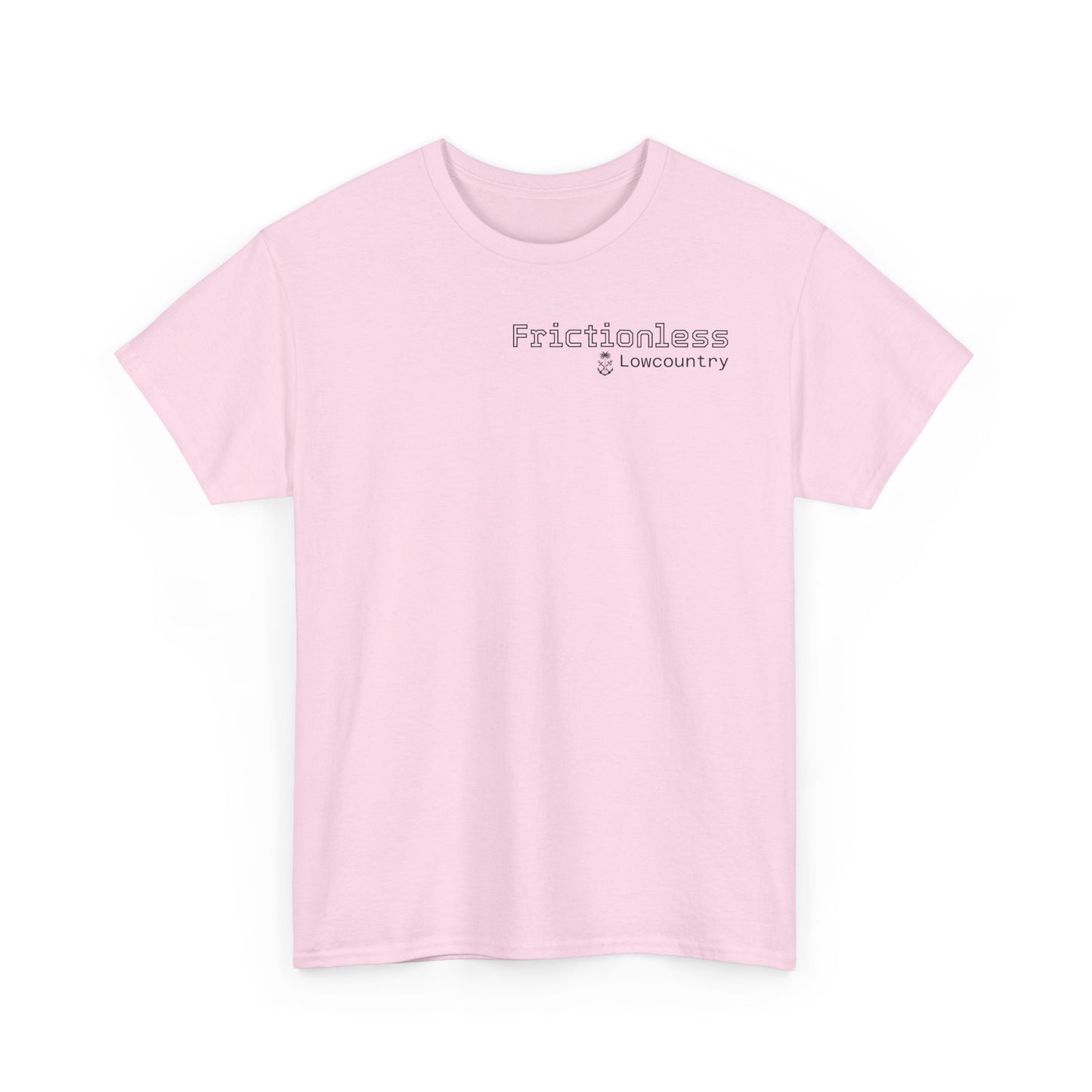 Frictionless Lab Tools Tee | crossed pipette and spoon science graphic