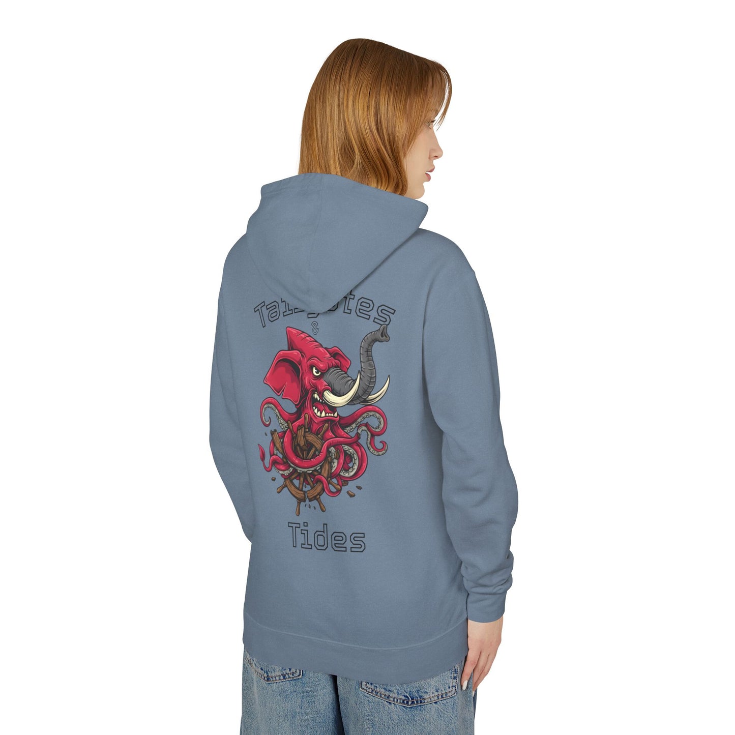 The Crimson Kraken Hoodie | Tailgates & Tides Series