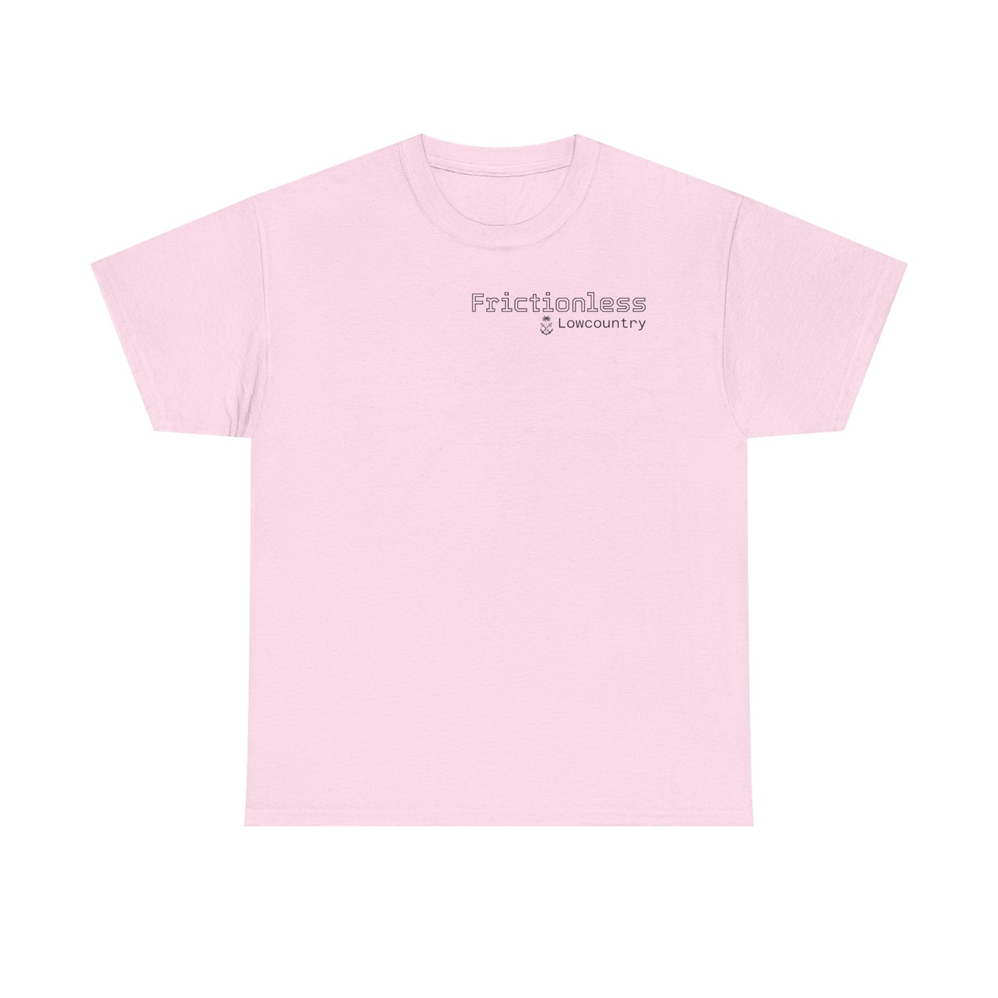 Frictionless Lab Tools Tee | crossed pipette and spoon science graphic