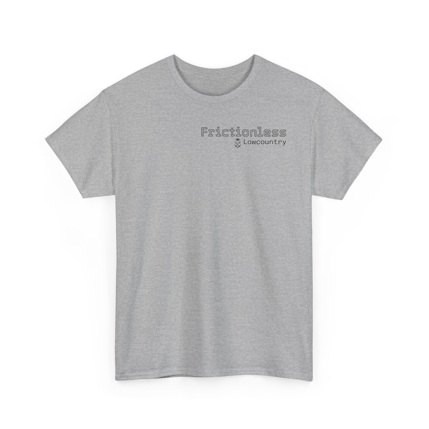 Frictionless Lab Tools Tee | crossed pipette and spoon science graphic