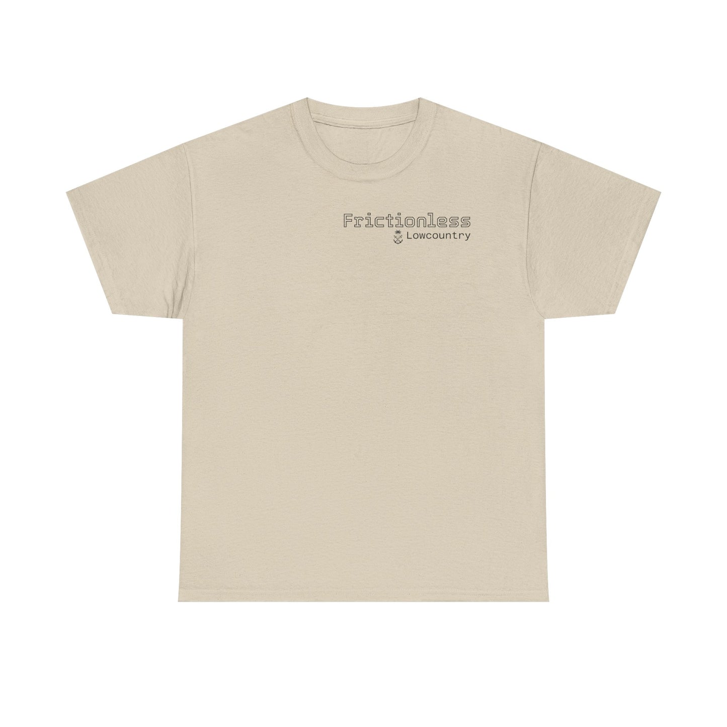 Frictionless Lab Tools Tee | crossed pipette and spoon science graphic