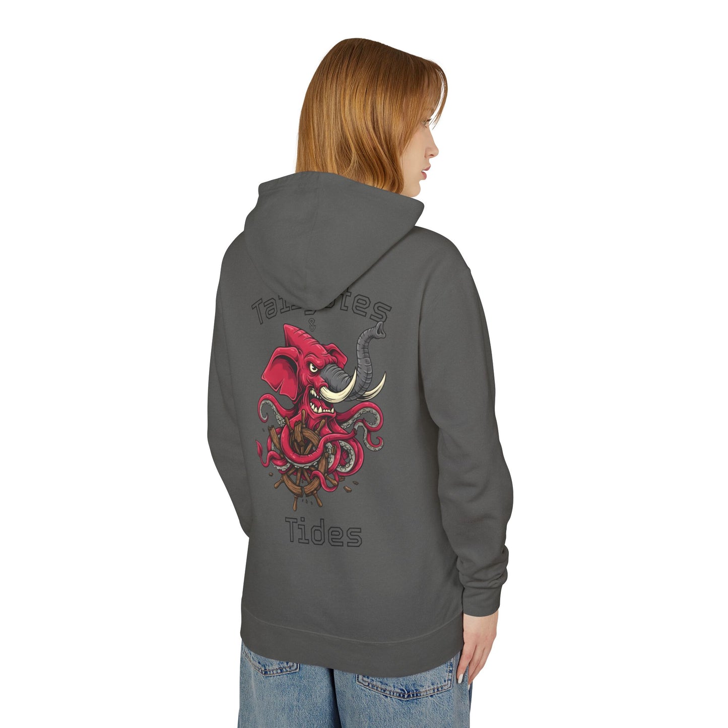 The Crimson Kraken Hoodie | Tailgates & Tides Series