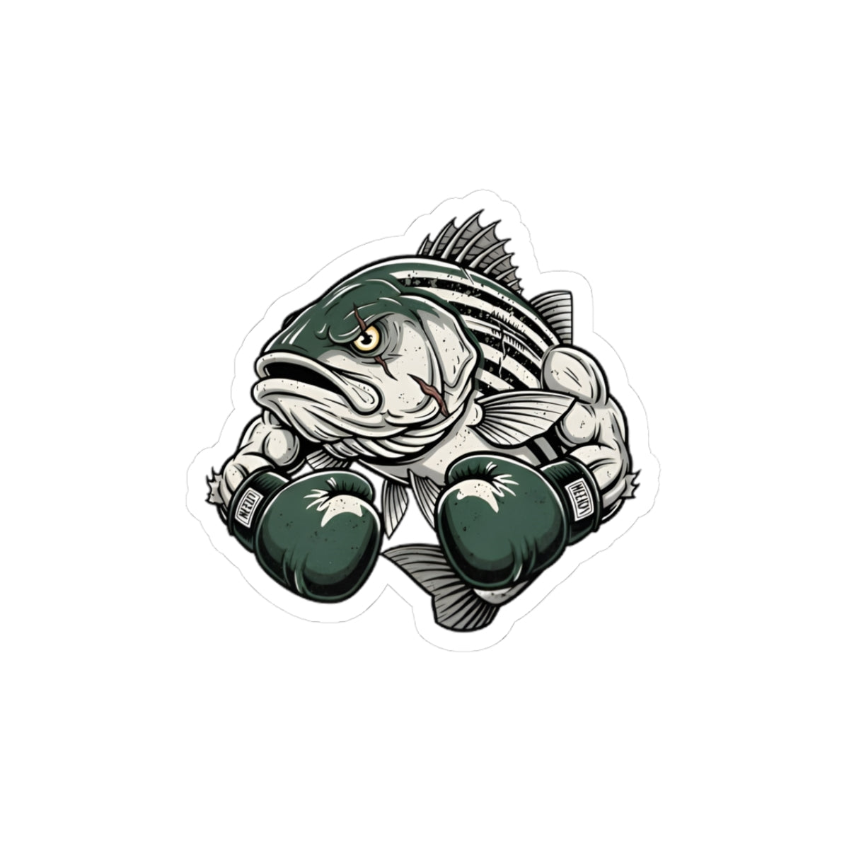 The Broad Street Fighter Decal