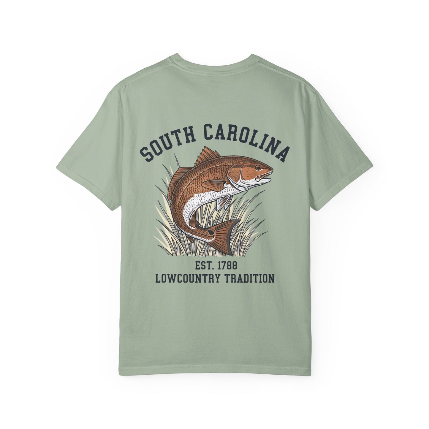 South Carolina Redfish T-Shirt  Lowcountry Tradition Back