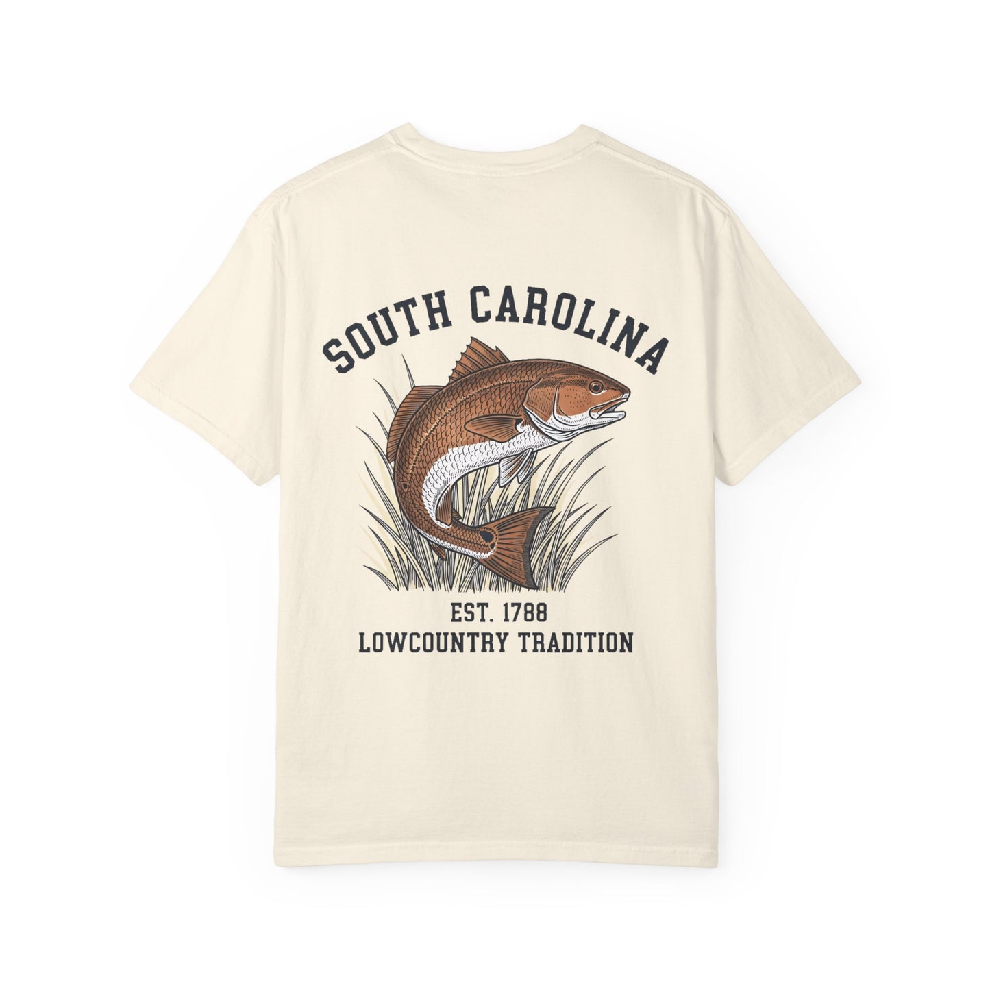 South Carolina Redfish T-Shirt  Lowcountry Tradition Back