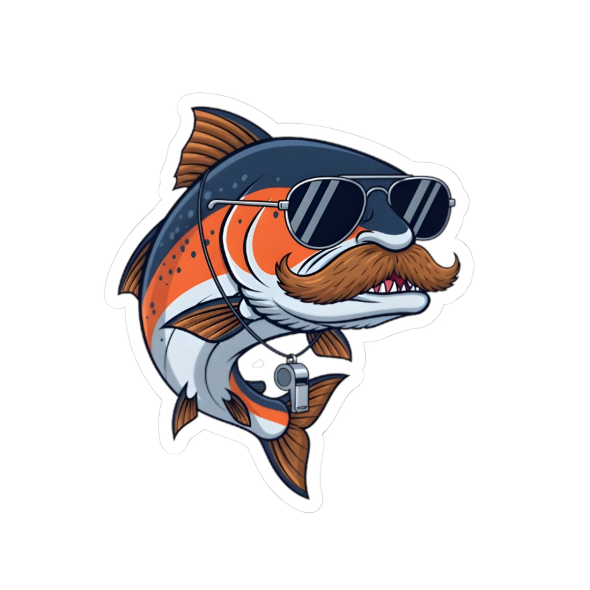 The Coach Trout Decal