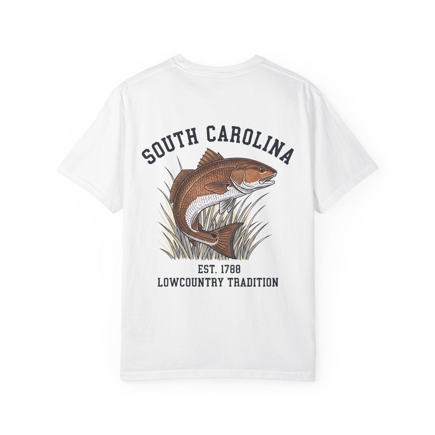 South Carolina Redfish T-Shirt  Lowcountry Tradition Back