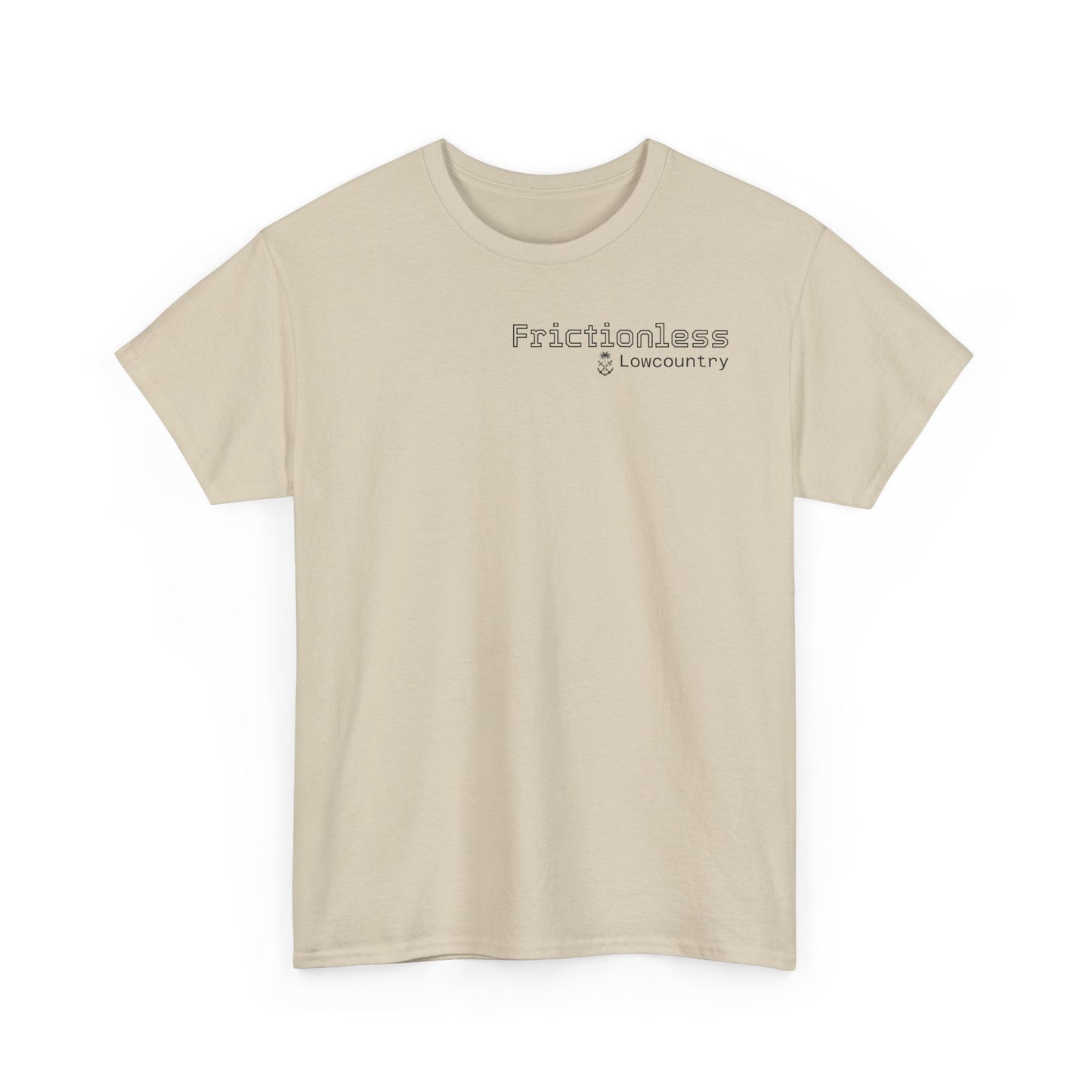 Frictionless Lab Tools Tee | crossed pipette and spoon science graphic