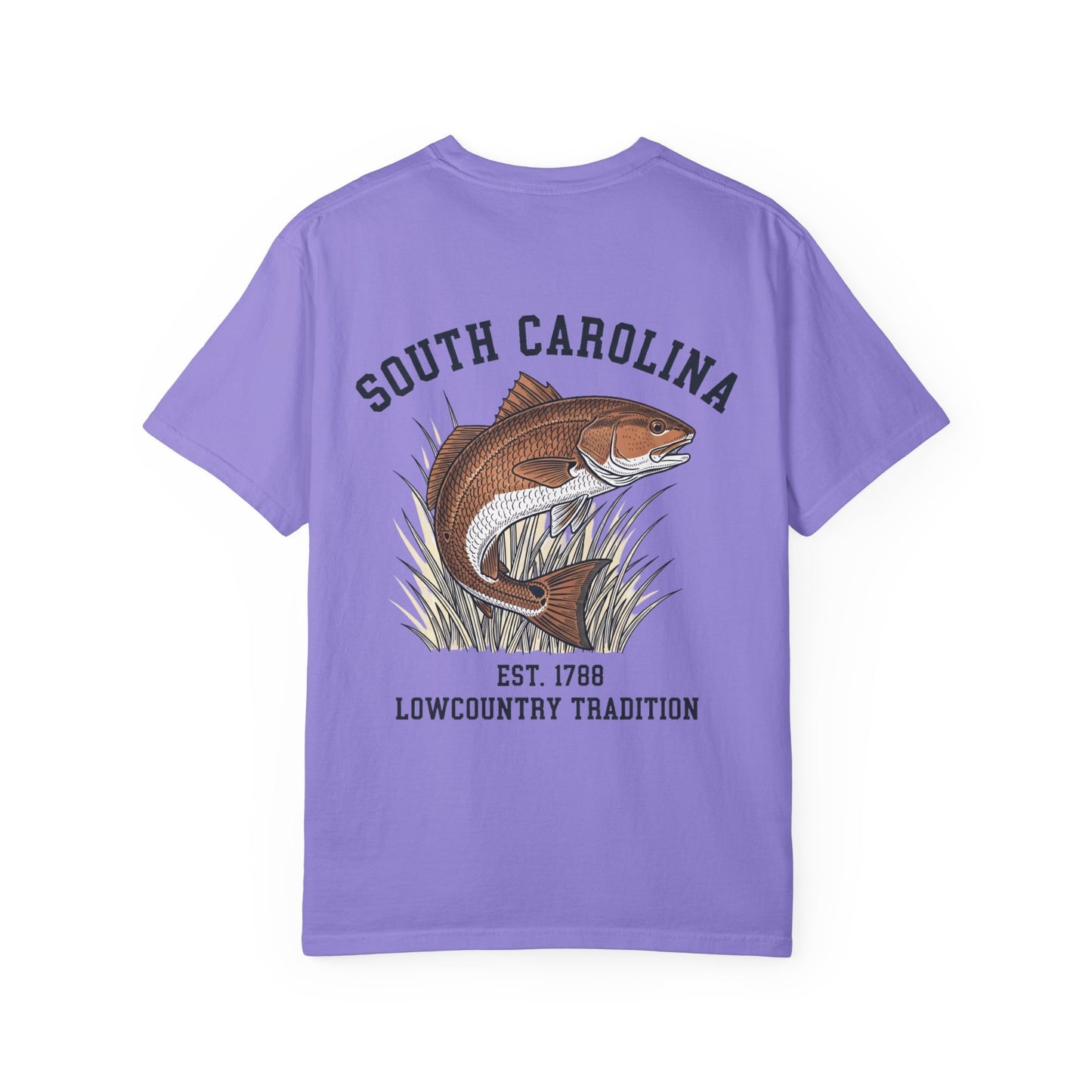 South Carolina Redfish T-Shirt  Lowcountry Tradition Back