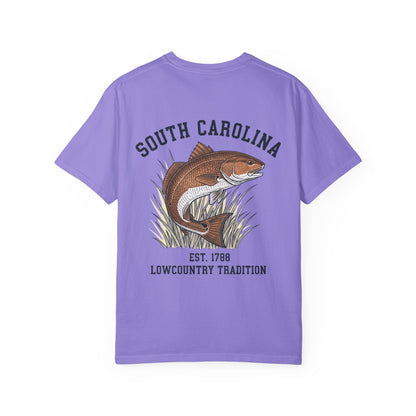 South Carolina Redfish T-Shirt  Lowcountry Tradition Back